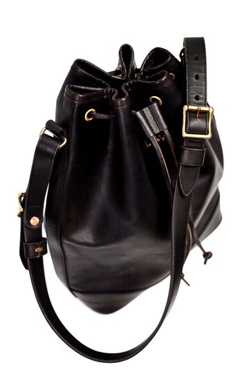 VS-213L LEATHER WANDER PURSE BAG,BLACK, small image number 2