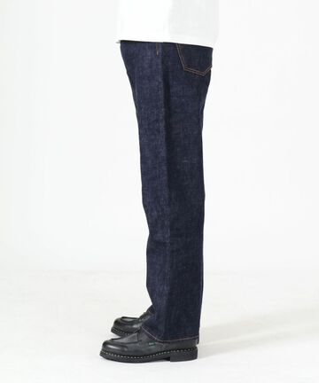 J501 14.8oz American Cotton Vintage Selvedge Loose Straight (One washed),, small image number 1