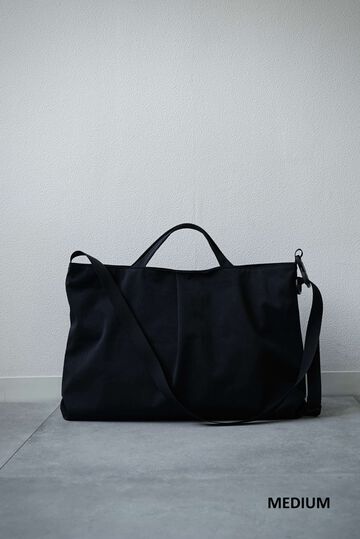 CAP709AC High Density Milcloth / Tuck Tote (BLACK),BLACK, small image number 0