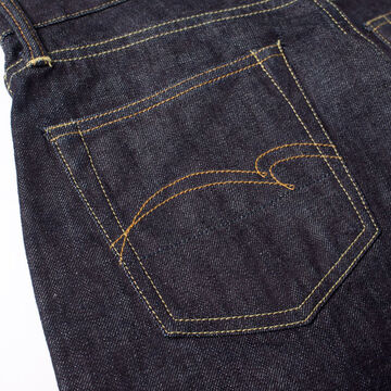 SDL-704 13oz Bomb shell jeans wide straight(One washed)-26-One Wash,, small image number 6