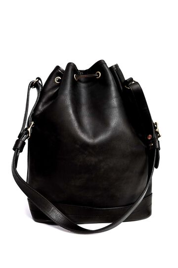VS-213L LEATHER WANDER PURSE BAG,BLACK, small image number 1