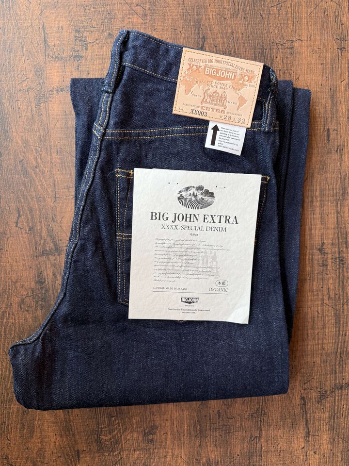 XX003 12oz XXXX-EXTRA Natural Indigo Selvedge Wide Denim (100% Organic Cotton from Five Continents),, medium