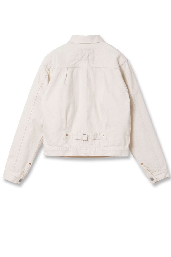 SDL-411E 1st Type White Denim Jacket,, medium image number 1