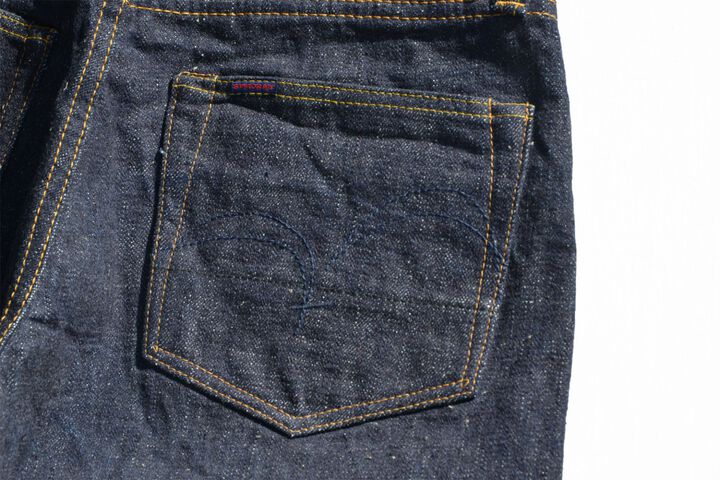 S310SPⅡ 17oz "ZERO" Series Jeans Short Pants One washed,INDIGO, medium image number 4