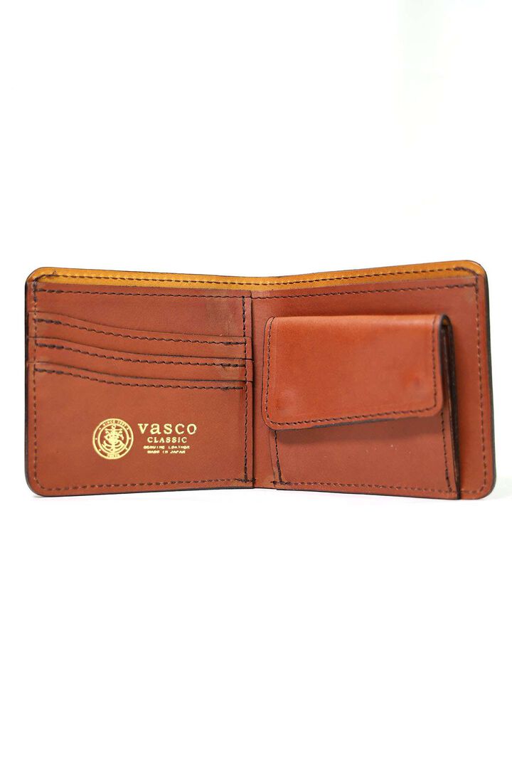 VSC-700 LEATHER VOYAGE SHORT WALLET COIN TYPE MEAL-CAMEL,Meal-Camel, medium image number 10