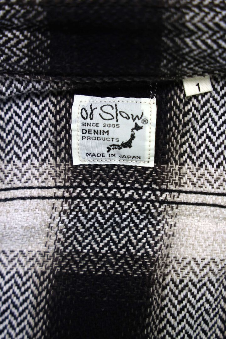 01-V8072 RELAX FIT FLANNEL SHIRT (161 Black Check),, medium image number 4