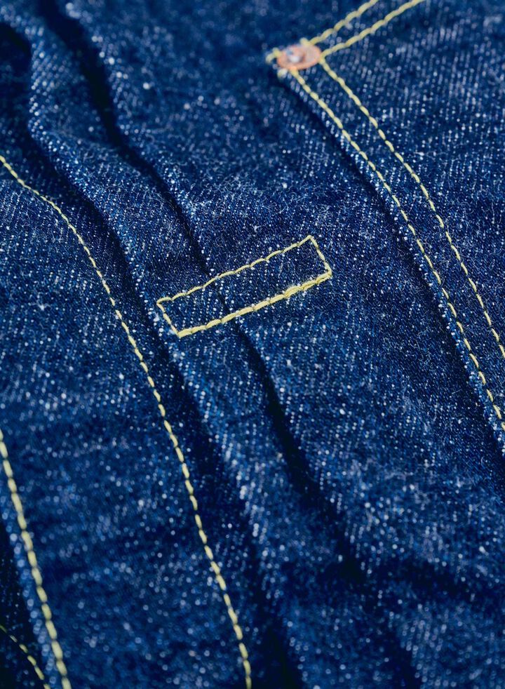 S554HX 15.8oz Samurai Cotton GL3 War Model Jean Jacket,, medium image number 6