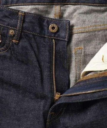 J504 CIRCLE  12.5oz African cotton vintage Selvedge Loose Straight (One washed),, small image number 4