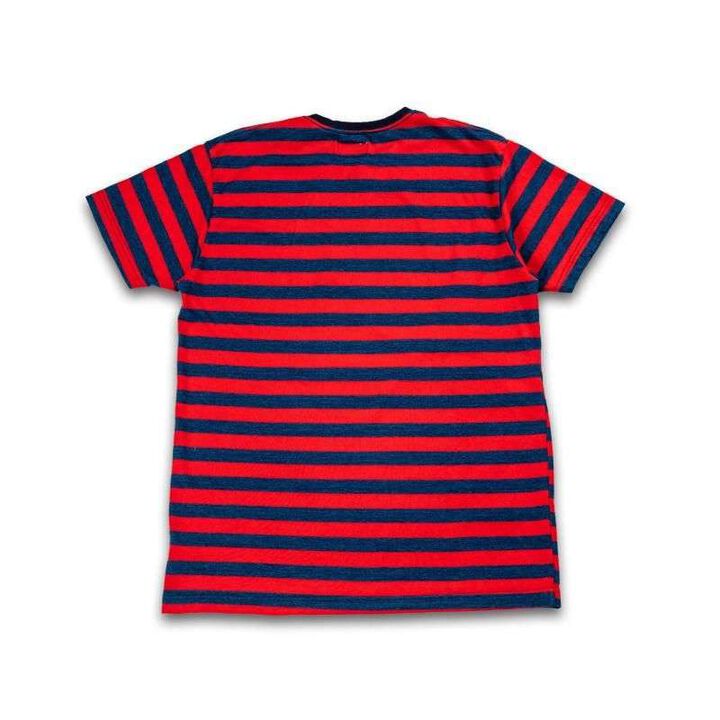 GZ-IDTC-25 Indigo Crew Neck T-shirt,WHITE, medium image number 7