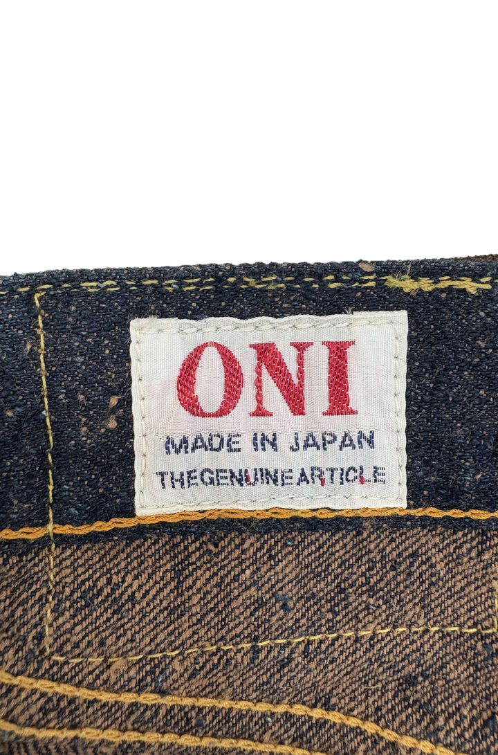 ONI288CCD-MOCA 15oz Crushed Concrete Denim Weft: Moca Regular Straight,, medium image number 12