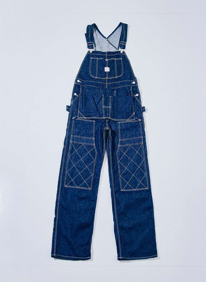 SJOVAL-SC01 10oz Samurai Cotton Denim Overalls,, medium