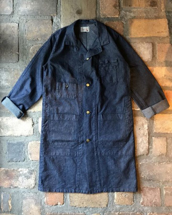 GZ-SMCT-0112 graphzero Sewing Man Coat (ID × WH),, medium