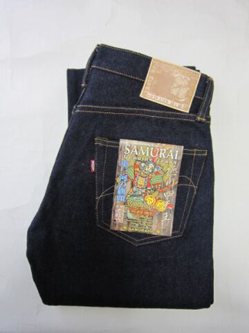 Samurai Jeans S5000MOG18oz 18TH ANNIVERSARY ORGANIC COTTON SPECIAL SELVEDGE DENIM,, small image number 3