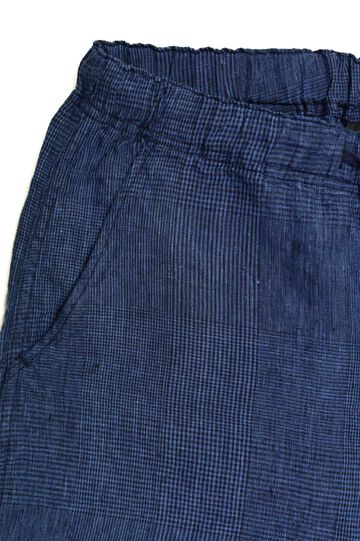01-7021 WIDE FIT NEW YORKER SHORTS (101 INDIGO CHECK),, small image number 4