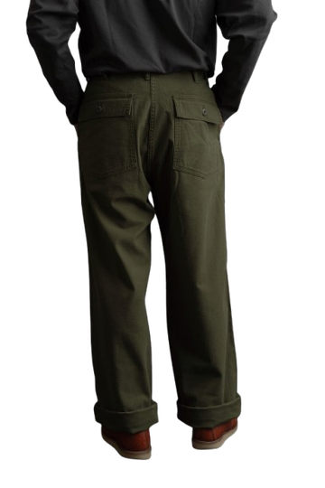 WR573F (19) World Workers Back Sateen Fatigue Pants,OLIVE DRAB, small image number 1