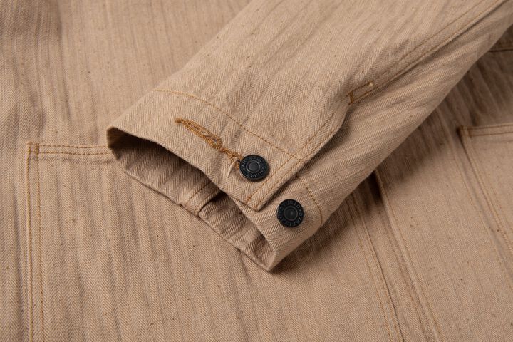 【Pre-Order】4638 12oz FOX COTTON Military Coverall,BROWN, medium image number 5