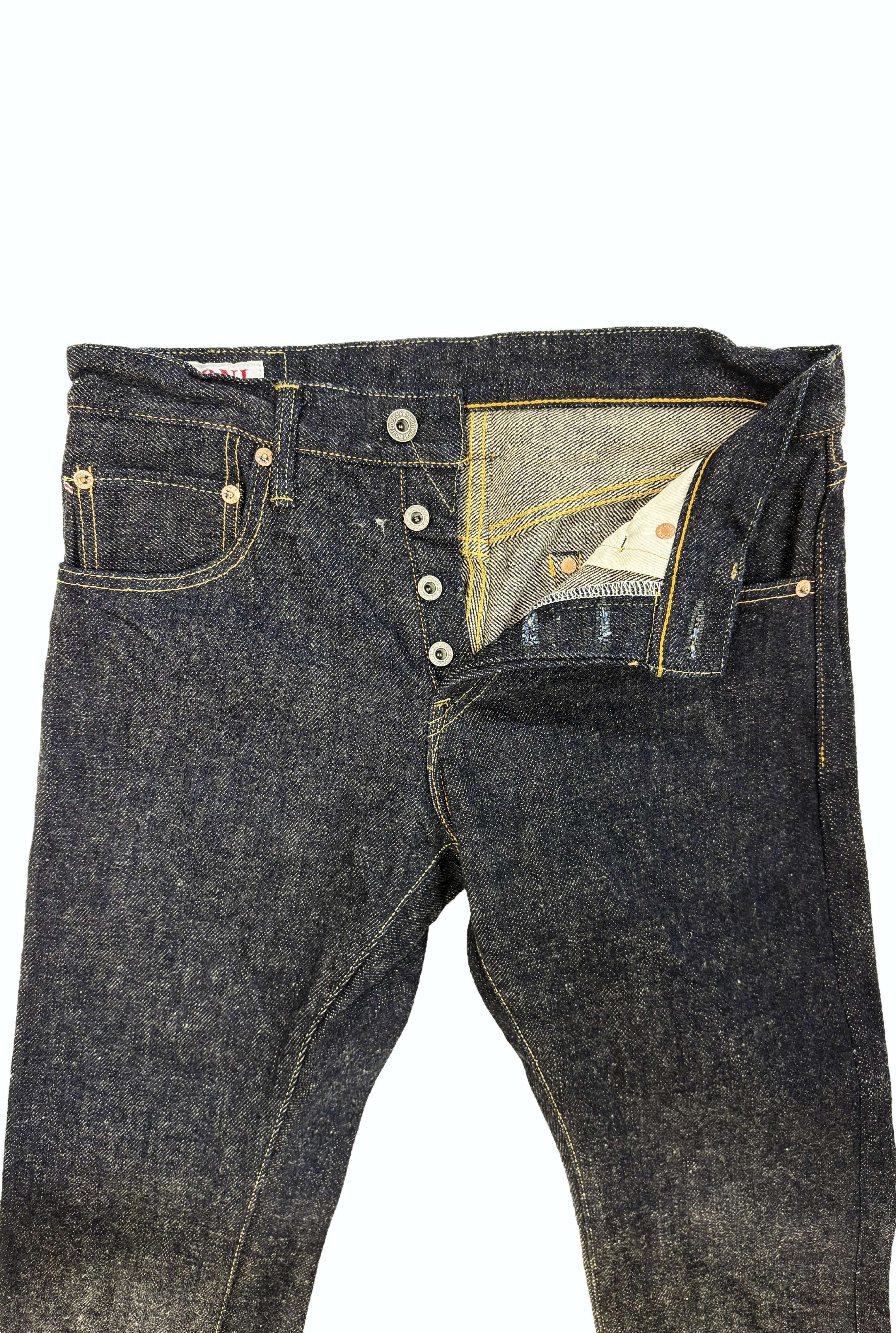 ONI-622DIZR 20oz Dark Indigo Secret Denim Relax Tapered