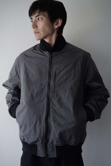 CAP707JK27 Lite Milicloth +Climashield / Flight Jacket,GREY, small image number 5