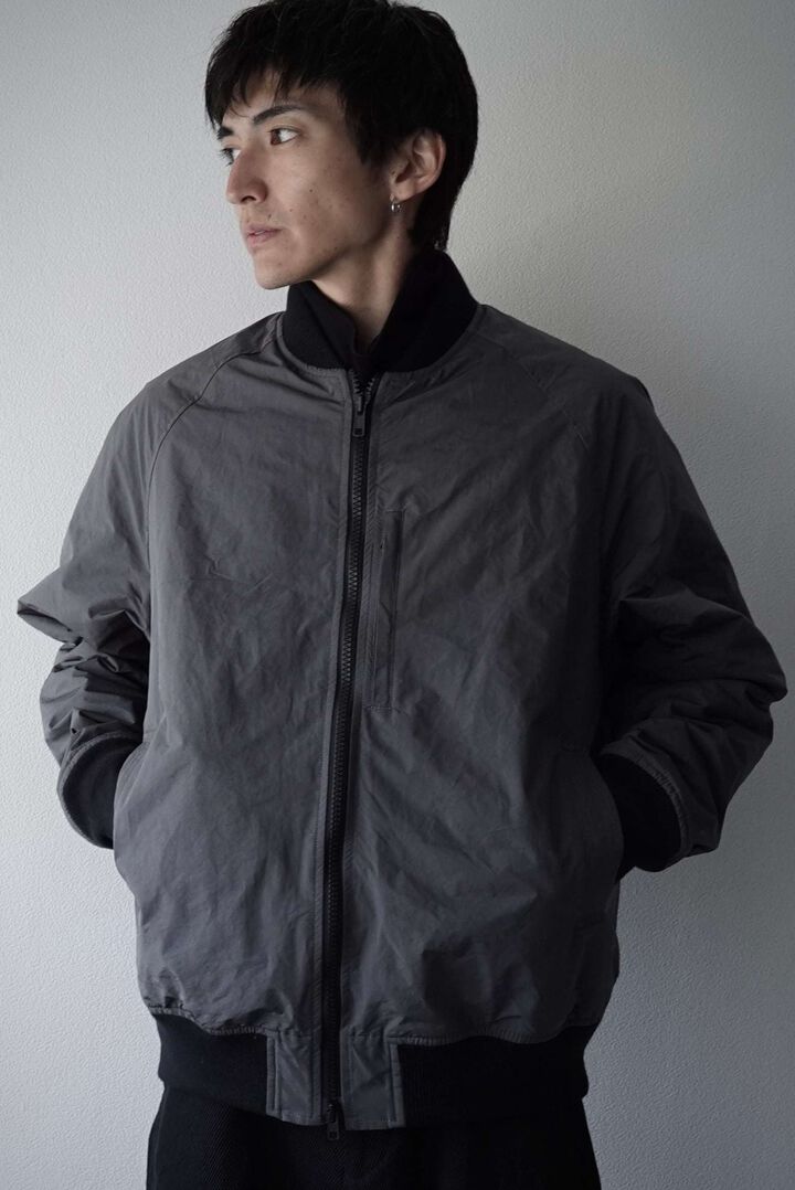 CAP707JK27 Lite Milicloth +Climashield / Flight Jacket,GREY, medium image number 5