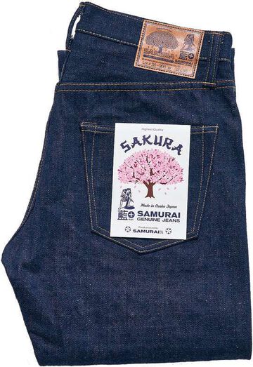 S500AX-SAKURA 18oz "AI PLUS-SAKURA" REGULAR STRAIGHT JEANS,, small image number 0