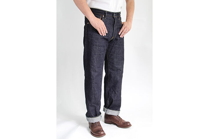 ONI-200 15oz Low Tension Denim Wide Straight-One Washed-38,, medium image number 1