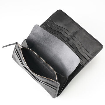 PR-IC02 (REDMOON) Long Wallet (3 COLORS),SADDLELEATHER BLACK, small image number 7