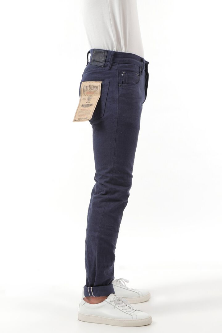 ONI-612-NVNV 12oz Navy warp and weft, Selvedge Denim Relax Tapered-One Washed-31,, medium image number 12