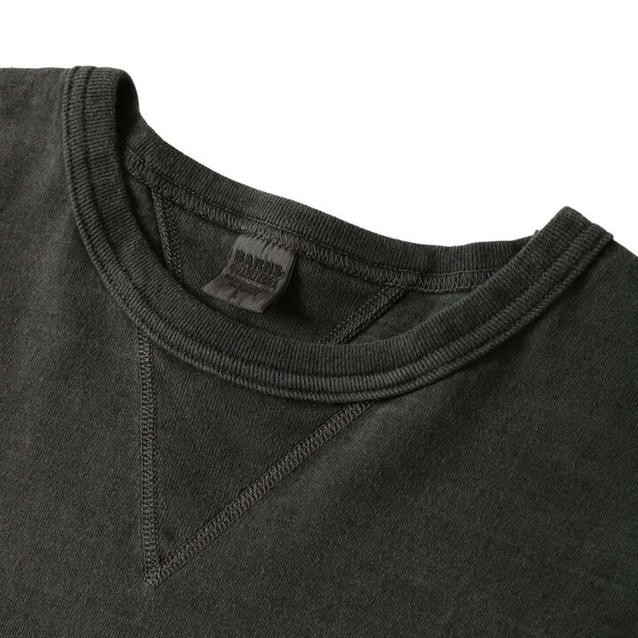 BR-3043PG COZUN LONG SLEEVE GUSSET-T (Pigment),BLACK, medium image number 2