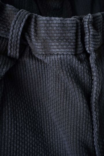 245PT08 Sashiko / W-Tuck Pants (SUMI+INDIGO),SUMI + INDIGO, small image number 7