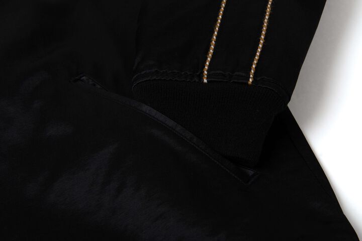 【Pre-Order】4639 Choju Giga Souvenir Jacket,BLACK x IVORY, medium image number 6