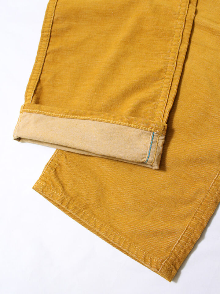 JB2101 TC CORDUROY ANKLE CUT SLIM STRETCH (Mustard),, medium image number 7