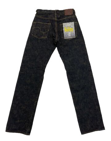 ONI-277Bumpy-黄土 (Yellowish Brown) 17oz Bumpy Denim Just Right Straight,, small image number 6