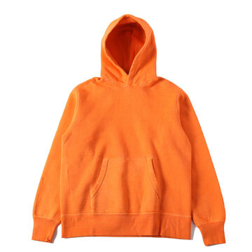 BR-3007PG COZUN PIGMENT-DYE" PULLOVER HOODIE-ORANGE-M,ORANGE, small image number 3