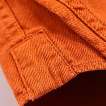 BARNS 1888 little collar long sleeve ox ford button down shirts (NAVY, WHITE, BLUE, ORANGE),, small image number 22