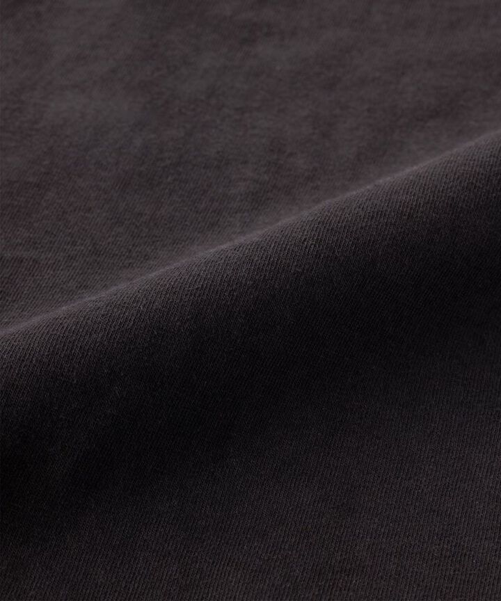 MXTS1003 ZIMBABWE COTTON NATURAL DYEING S/S T-SHIRTS,BLACK, medium image number 1