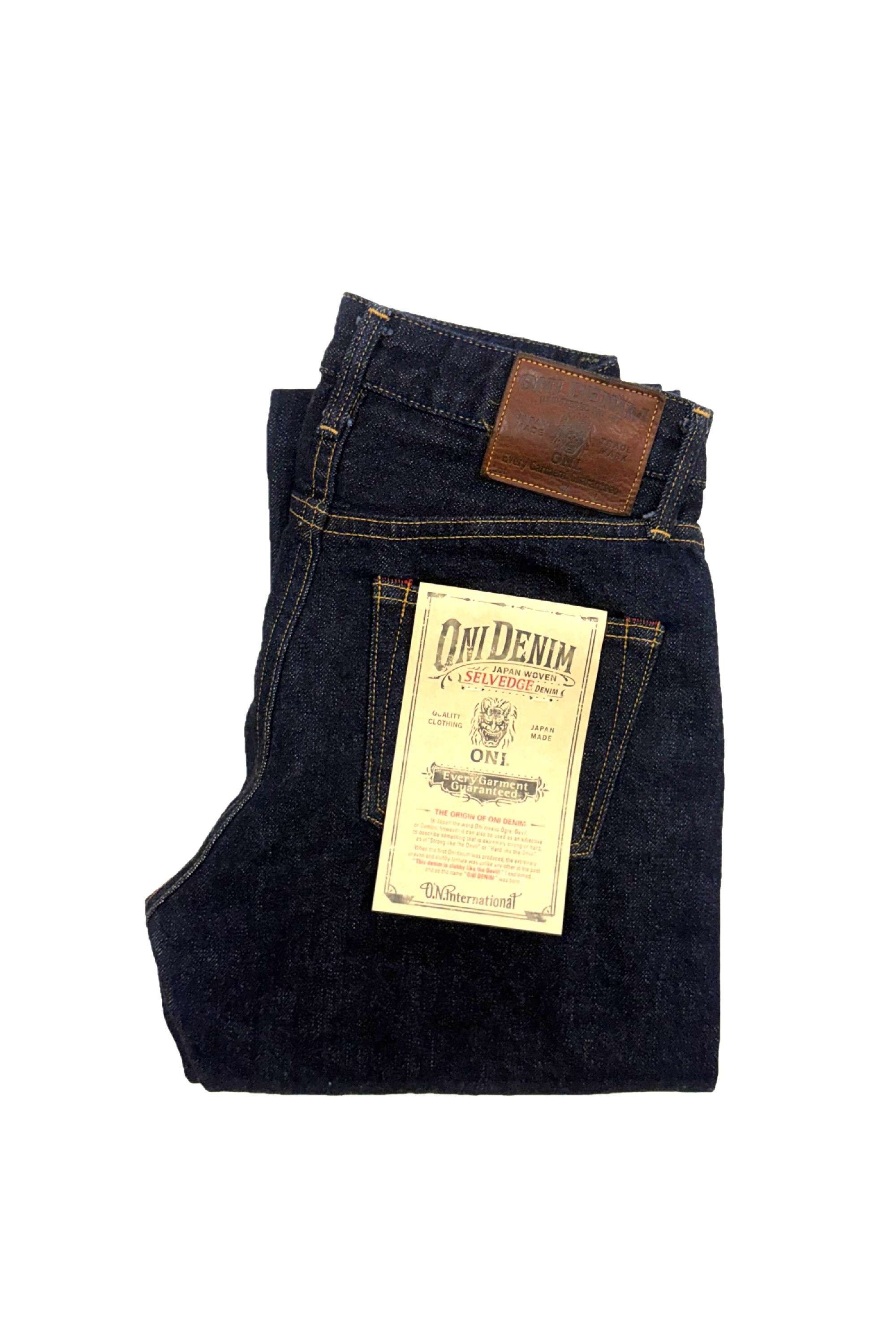 DENIMIO | ONI-L700 14oz Selvedge Denim Ladies Just Right Straight