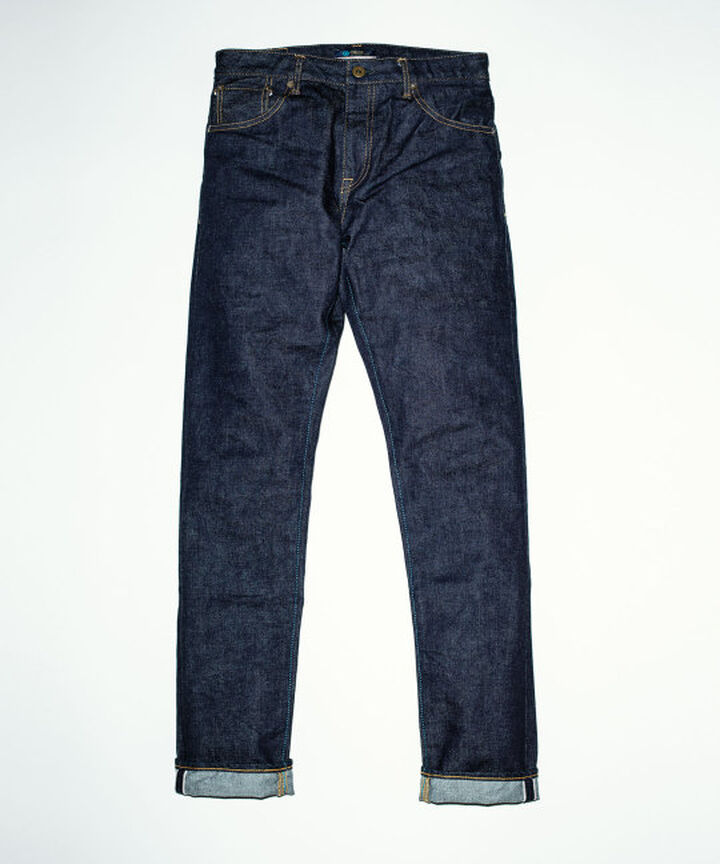 J304 CIRCLE straight 12.5oz African cotton vintage Selvedge(One washed),, medium image number 3