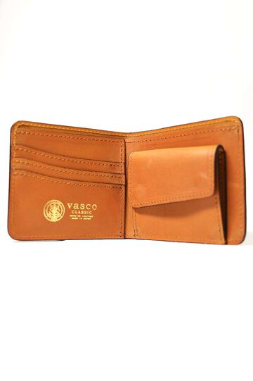 VSC-700 LEATHER VOYAGE SHORT WALLET COIN TYPE MEAL-CAMEL,Meal-Camel, small image number 3