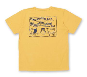 8161A Denim Pocket Print T-shirts,WHITE, small image number 3