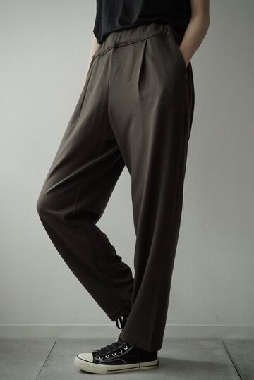 【CAPERTICA】CAP707PT23 Super140s Washable Wool MW_Jersey / Seamless Easy Pants,EBONY, small image number 12