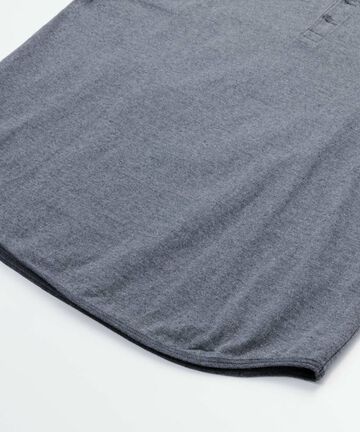 MTS0130M31 HENRY NECK BASEBALL HALF SLEEVE T-SHIRT-WHITE / BURGUNDY-L,WHITE / BURGUNDY, small image number 12