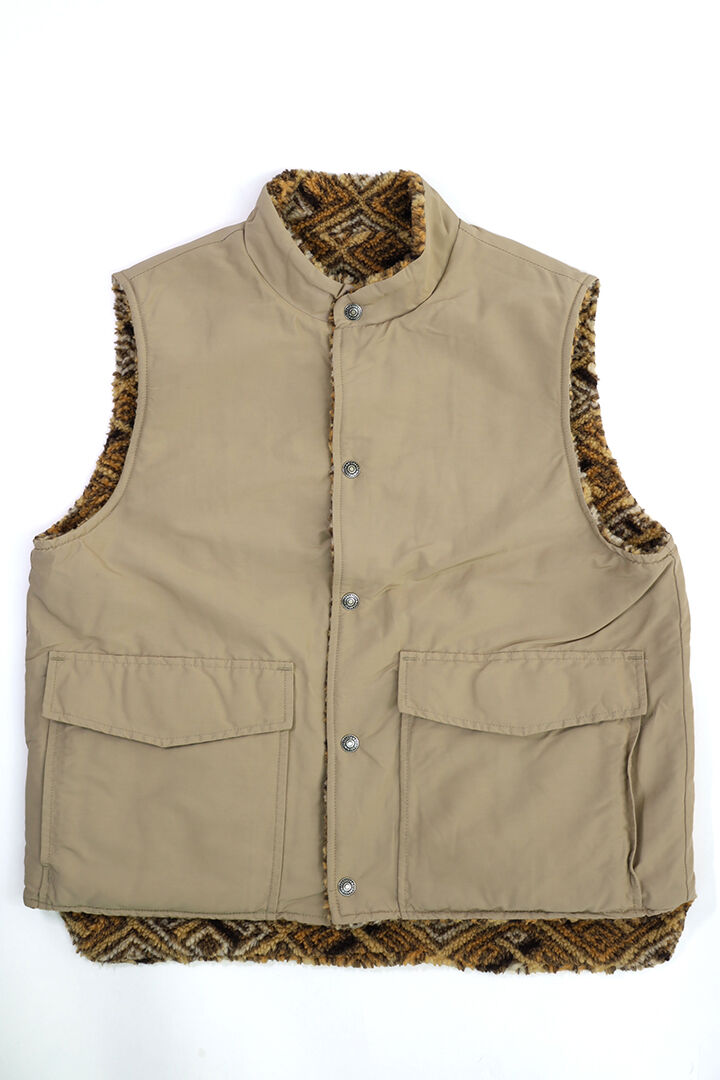 60/40 CLOTH REVERSIBLE VEST (BEIGE) 01-9023-67,, medium image number 0