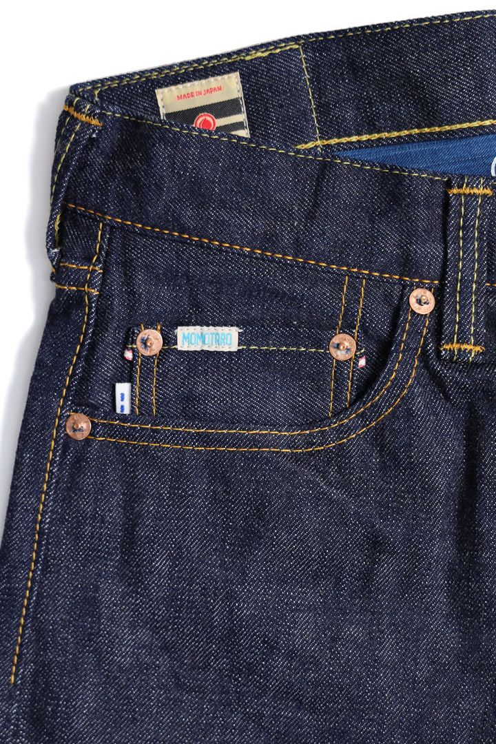 GBDM0605SP MOMOTARO JEANS X DENIMIO LIMITED EDITION 14.7OZ NATURAL TAPERED,, medium image number 3