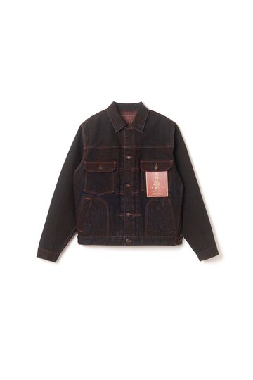 【Pre-Order】D4669 15oz No.100 Bengara-dyed Denim Jacket,, small image number 0