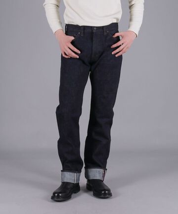 MXJE1206 15.7oz DEEP INDIGO DENIM SLIMFIT STRAIGHT,, small image number 0