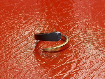 HYO-254 Horseshoe Nail Ring,, small image number 1