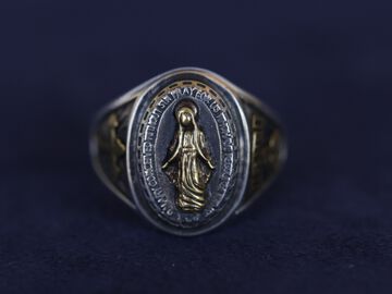 14AH-200 Praying Mary Ring,, small image number 1