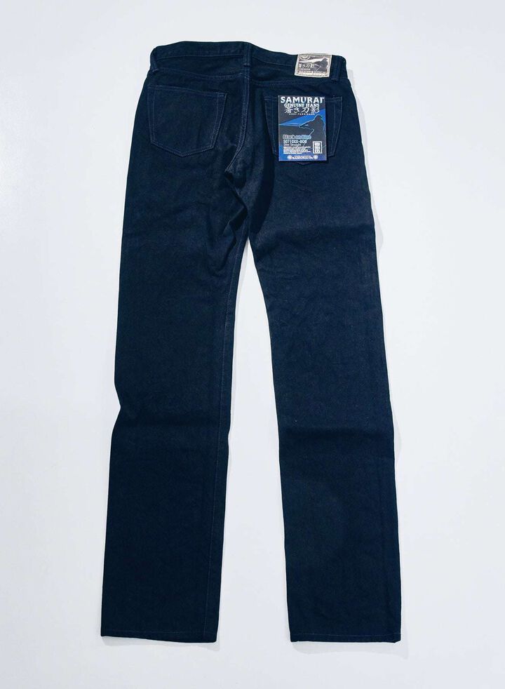 S0710XX-BOB 15oz Aoki Tachikage Black-on-Blue Slim Straight (One Washed),, medium image number 2