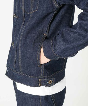 JBGJ1004 12.5oz Type 4th Denim Jacket,INDIGO, small image number 6