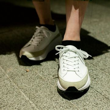 LORRY the sole is based on Sports sole (WHITE, BLACK, BEIGE)-BLACK-38 (24~25cm) Ladies,, small image number 22